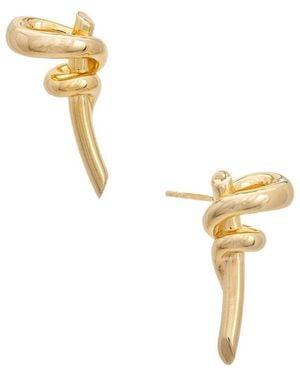 Fendi Filo Earrings - Metallic