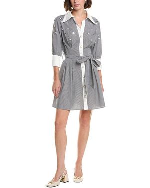 Pascale La Mode Premium Mini Dress - Gray