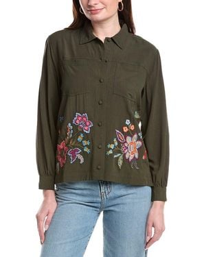 Johnny Was Noire Shirt - Multicolour