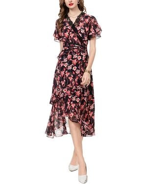 BURRYCO Midi Dress - Red