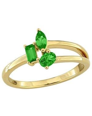 Rina Limor 0.53 Ct. Tw. Tsavorite Split-Shank Ring - Green