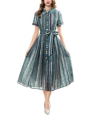BURRYCO Midi Dress - Blue