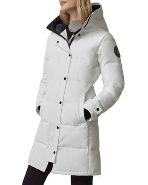 Canada Goose Canda Goose Shelburne Parka Label Slim Fit Parka - Grey