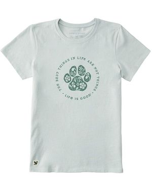 Life Is Good. Crusher Lite T-Shirt - Gray