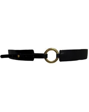 Ada Ibi Leather Belt - Black