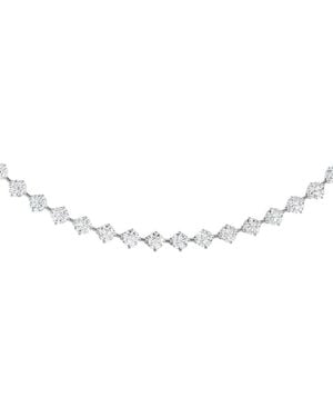 Sabrina Designs Lab Grown Diamonds 14K 20.91 Ct. Tw. Lab-Grown Diamond Tennis Necklace - White