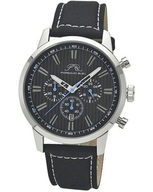 Porsamo Bleu Ryder Watch - Gray