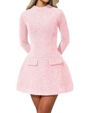 Luna Tuccini Mini Dress - Pink