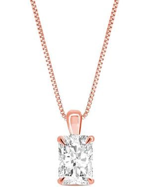 Amairah 14K 1.00 Ct. Tw. Lab-Grown Diamond Pendant Necklace - White
