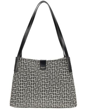 Balmain Shoulder Bag - Gray