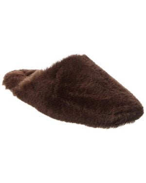Aeyde Rega Shearling Mule - Brown