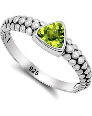 Samuel B. 1.50 Ct. Tw. Peridot Ring - Metallic