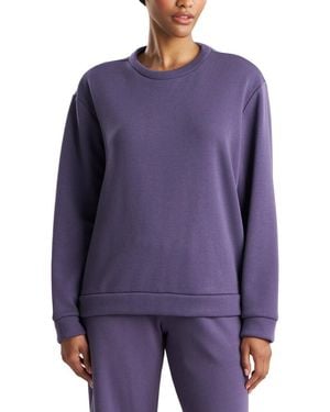 Natori Edit Nova Everywhere Crewneck Top - Purple