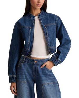 Alice + Olivia Mateo Carpenter Jacket - Blue