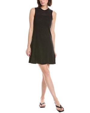 ATM Sleeveless Mini Dress - Black