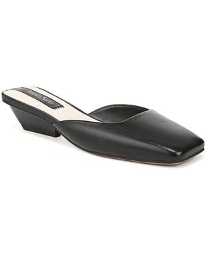 Franco Sarto L-Nicola Leather Mule - Black