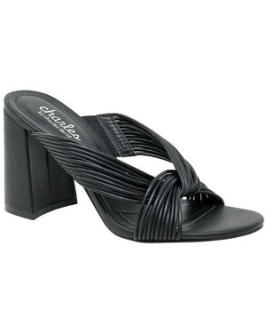 Charles David Razzle Sandal - Black