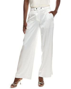DKNY Wide Leg Pant - White