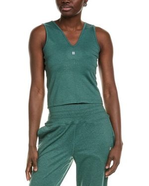 Sweaty Betty Gaia V-Neck Tank - Green