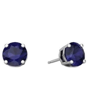 Forever Creations USA Inc. Signature Collection 14K 2.00 Ct. Tw. Sapphire Studs - Blue