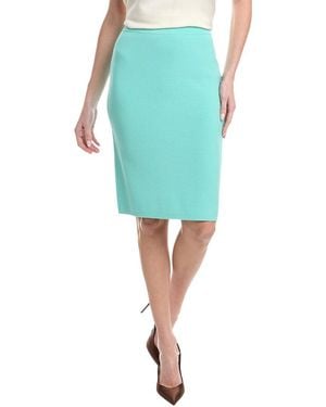 St. John Knit Skirt - Green