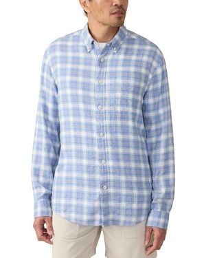 Faherty Breeze Shirt - Blue