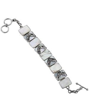 Samuel B. Pearl Bracelet - Metallic