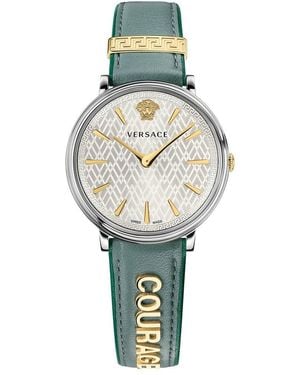 Versace Manifesto Watch - Metallic