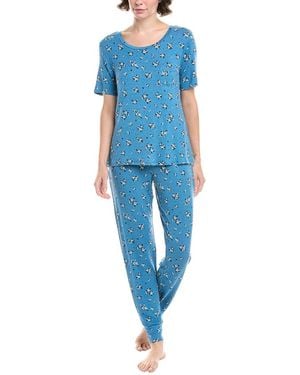 Honeydew Intimates 2Pc Good Times Pyjama Set - Blue