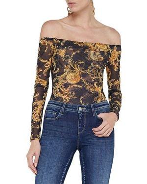 L'Agence Peonie Bodysuit - Blue