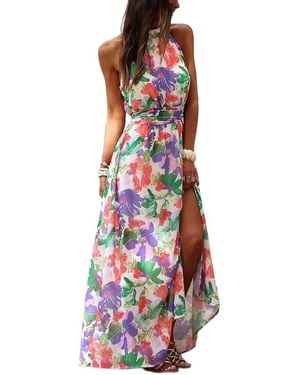 Vincent Midi Dress - White