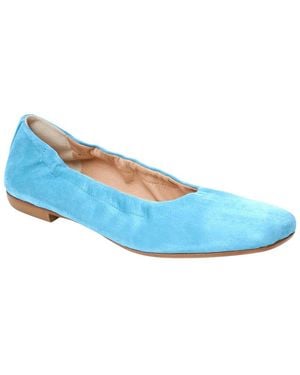 Jack Rogers Santa Leather Ballet Flat - Blue