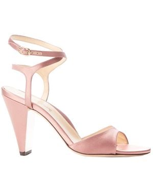 Marion Parke Loretta Satin Sandal - Pink