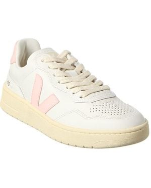Veja V-90 O.T. Leather Trainer - White