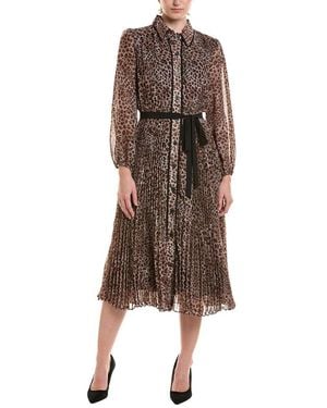 Maison Tara Midi Dress - Brown
