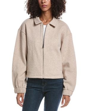 Bernardo Knit Fleece Jacket - Red