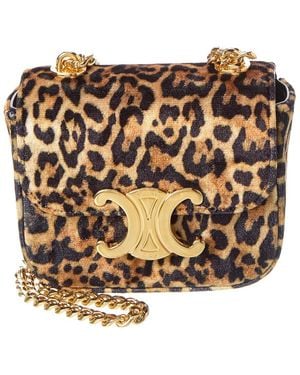 Celine Chain Claude Mini Shoulder Bag - Metallic