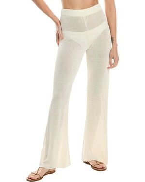 Solid & Striped X Sofia Richie Grainge The Faye Linen-Blend Pant - Natural
