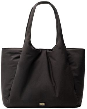 Frances Valentine Large Portia Padded Tote - Black