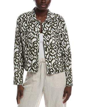 Tommy Bahama Inlet Ikat Linen Jacket - White