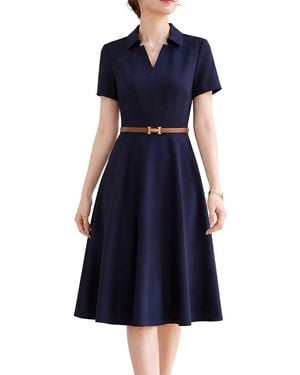 Tedora Mini Dress - Blue