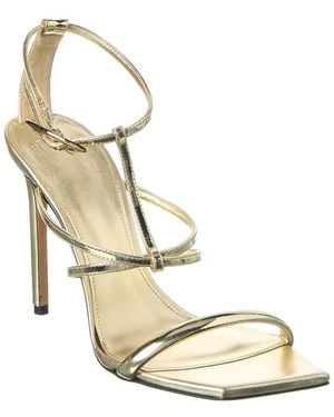 Alexandre Birman Phoebe 100 Leather Sandal - Metallic