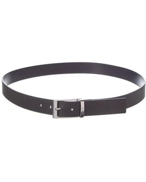 Bally Sasent 35 Reversible & Adjustable Leather Belt - Blue