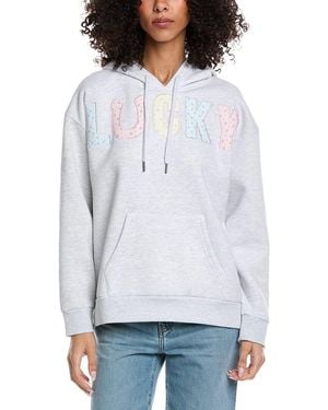 Vintage Havana Ultra Fleece Hoodie - White