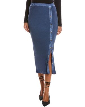 Nation Ltd Cala Midi Skirt - Blue