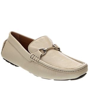 Donald J Pliner Dorion Leather Loafer - White
