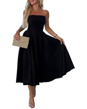 Vincent Midi Dress - Black