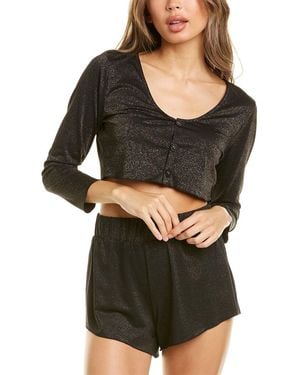 Onia Layla Crop Top - Black