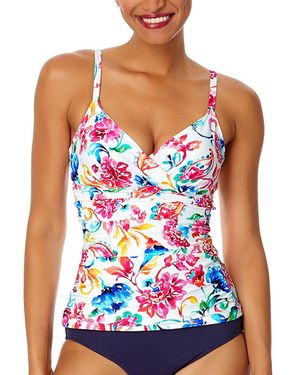 Anne Cole Swim Tankini - Blue