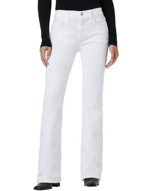 Joe's Jeans Mid-Rise Petite Bootcut Jean - White
